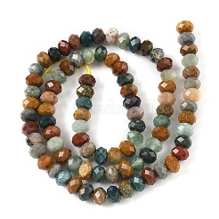 Natural Ocean Jasper Bead Strands&nbsp;G-D344-A07
