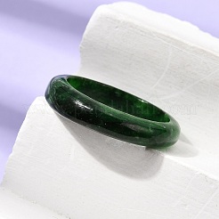 Natural Myanmar Jade Dyed Finger Ring&nbsp;RJEW-C160-01B