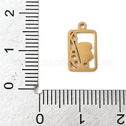 304 Stainless Steel Charms&nbsp;LS-STAS-G355-07G
