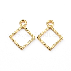 Zinc Alloy Open Back Bezel Pendants&nbsp;PALLOY-E577-11G