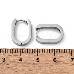 Tarnish Resistant 304 Stainless Steel Huggie Hoop Earrings&nbsp;STAS-H156-11A-P