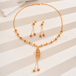 Alloy Geometric Vintage Fringe Necklace & Earrings Set for Women Banquet Engagement&nbsp;UF6584