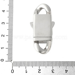 316 Surgical Stainless Steel Bayonet Clasps&nbsp;STAS-H234-11P-04