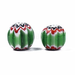 Handmade Millefiori Lampwork Beads&nbsp;LAMP-S197-004