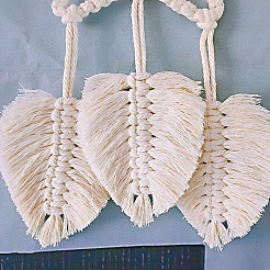 Bohemian Macrame Star Woven Polycotton Wall Hanging Ornaments&nbsp;PW-WG65708-01