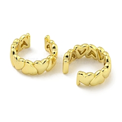 Brass Cuff Earrings&nbsp;EJEW-C104-018G