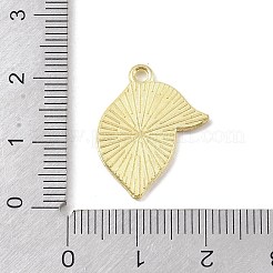 Golden Plated Alloy Enamel Pendants&nbsp;FIND-M015-01G-B