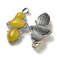 Natural Topaz Jade Pendants&nbsp;G-Q158-04Q