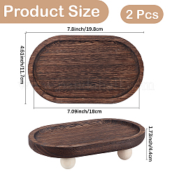 Wooden Display Riser Trays for Jewelry&nbsp;ODIS-WH20025-11B