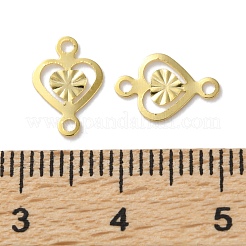 Brass Filigree Connector Charms&nbsp;KK-F880-02G-01