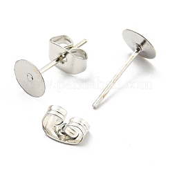 Iron Stud Earring Findings&nbsp;IFIN-Q001-01B-P