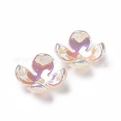 Opaque Acrylic Bead Caps&nbsp;OACR-E013-08