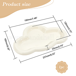 Porcelain Jewelry Dish Tray&nbsp;DJEW-WH0039-87