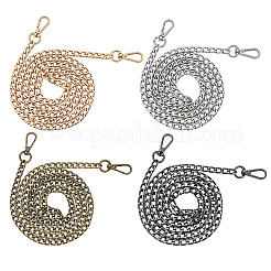 4Pcs 4 Colors Iron Twisted Chain Bag Chain Replacement&nbsp;IFIN-PH0002-56
