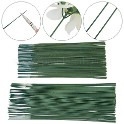 100Pcs 2 Styles Iron Stalk Flower Rod&nbsp;AJEW-SP0003-74