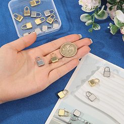 20Pcs 2 Colors 304 Stainless Steel Pendants&nbsp;STAS-CA0002-46