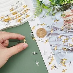 240Pcs 2 Colors Alloy Pendants&nbsp;FIND-FH0011-68