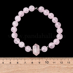 Natural Mixed Gemstone Beaded Stretch Bracelet for Women&nbsp;BJEW-A145-01