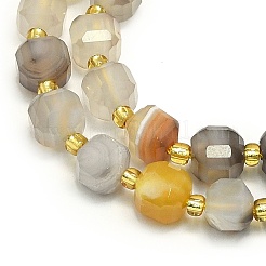 Natural Botswana Agate Beads Strands&nbsp;G-I376-D16-01