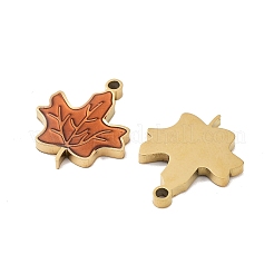 Ion Plating(IP) 316 Stainless Steel Enamel Pendants&nbsp;STAS-U014-71G-01