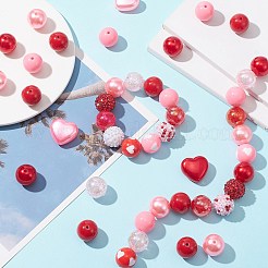 DIY Bubblegum Bracelet Pendant Decoration Making Kit for Valentine's Day&nbsp;DIY-CJC0007-02
