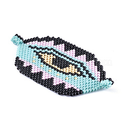 Handmade Seed Beads Links Connectors&nbsp;SEED-I012-01