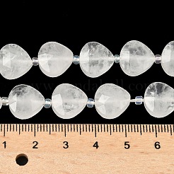 Natural Quartz Crystal Beads Strands&nbsp;G-D316-A20