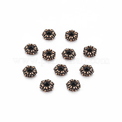 Tibetan Style Alloy Spacer Beads&nbsp;TIBEB-S039-019R-NR