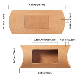 Kraft Paper Pillow Candy Box&nbsp;CON-CJ0001-11B