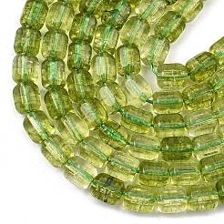 Transparent Glass Beads Strands&nbsp;GL-A001-01A-02