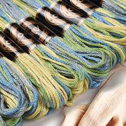 10 Skeins 6-Ply Polyester Embroidery Floss&nbsp;OCOR-CY0003-16A