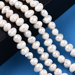 Natural Cultured Freshwater Pearl Beads Strands&nbsp;X-PEAR-N013-05H