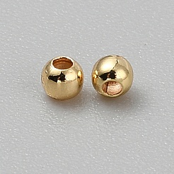 Brass DIY Beads&nbsp;LS-FIND-WH0433-24A-G