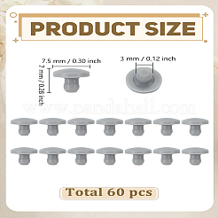 60Pcs Silicone Plugs&nbsp;FIND-LP0009-26