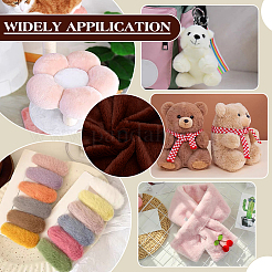 1Pc Polyester Plush Fabric&nbsp;AJEW-BC0009-58C
