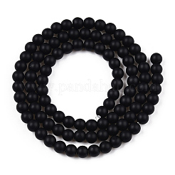 Opaque Glass Beads Strands&nbsp;GLAA-T032-P4mm-MD01