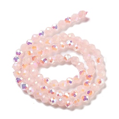 Electroplate Glass Beads Strands&nbsp;GLAA-A014-01C