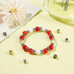 Tibetan Style Alloy Beads&nbsp;TIBEB-FH0001-05-RS