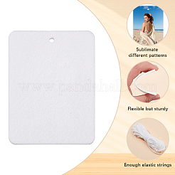 Felt Sublimation Air Freshener Blank Sheets Car Hanging Decor&nbsp;DIY-SP0007-39B