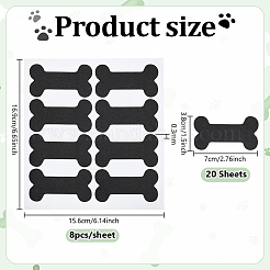 20 Sheets PVC Self-Adhesive Stickers&nbsp;DIY-PH0036-03