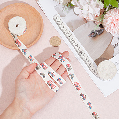 2 Rolls 2 Styles Cotton Thread Ribbon&nbsp;OCOR-CY0003-56