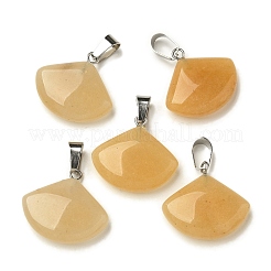 Natural Topaz Jade Pendants&nbsp;G-Z067-05P-05