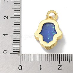 Rack Plating Brass Pendants&nbsp;KK-Q009-05G-06