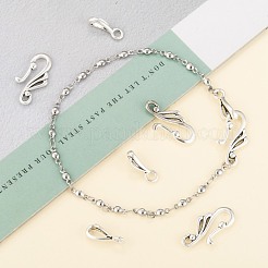 Tibetan Silver Hook and Eye Clasps&nbsp;LF1157Y