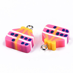 Handmade Polymer Clay Pendants&nbsp;LS-CLAY-T016-74