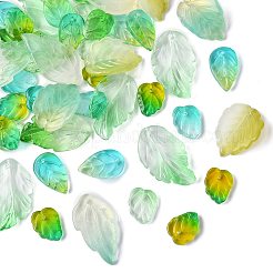 120Pcs 8 Styles Glass Pendants&nbsp;GLAA-FS0002-45