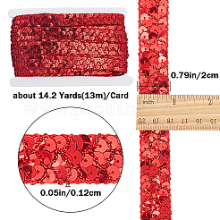 Plastic Paillette Beads&nbsp;OCOR-WH0079-78F