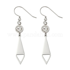 304 Stainless Steel Tie Dangle Earrings&nbsp;EJEW-Z129-19P