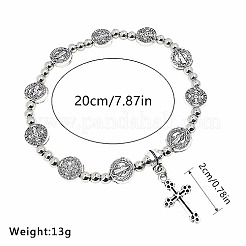 Non-Tarnish 304 Stainless Steel Charm Bracelets&nbsp;LW0786