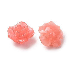 Synthetic Coral Dyed Carved Beads&nbsp;SH-CBAE713-03D